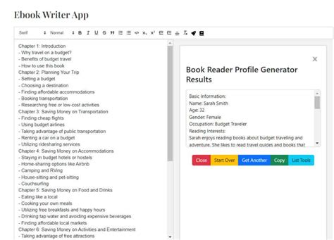 AI eBook Writer - Pro Writing Tools