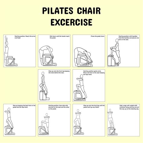 Printable Pilates Chair Exercises