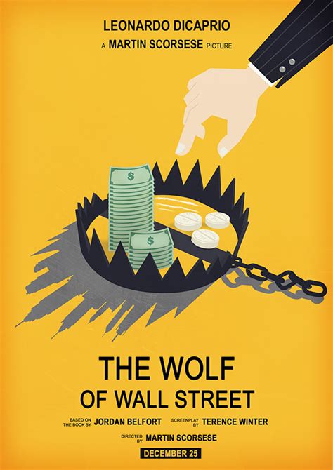 The Wolf of Wall Street (Martin Scorsese) | Wolf of wall street, Wall street, Movie posters