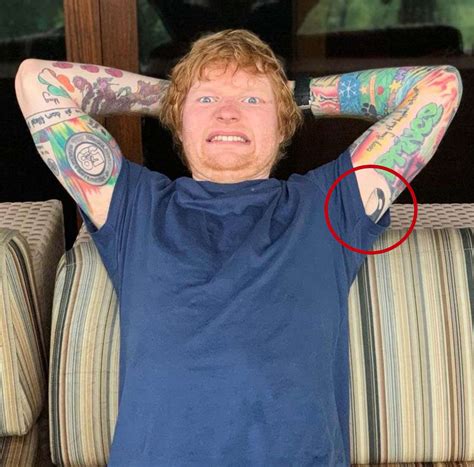 Ed Sheeran reveals adorable tattoo he got for his baby daughter - Dublin's Q102