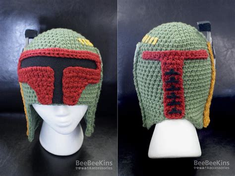 Star Wars Boba Fett Helmet Crochet Hat | Gadgetsin