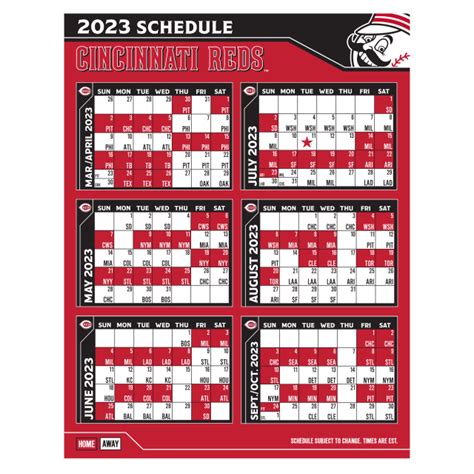 Cincinnati Reds 2024 Schedule Printable - Jeni Robbyn