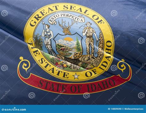 Idaho State Flag Stock Photo - Image: 14809690