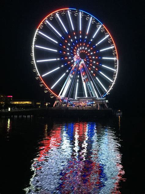 National Harbor Ferris Wheel Beautiful Images, Harbor, Ferris Wheel, Fair Grounds, Photography ...