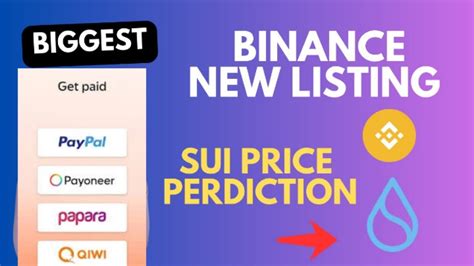 SUI token Price Prediction How to Buy SUI Crypto Coin Sui Binance New ...