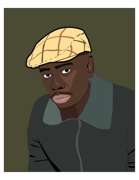 Some art I did of Dave for a school project : r/DaveChappelle