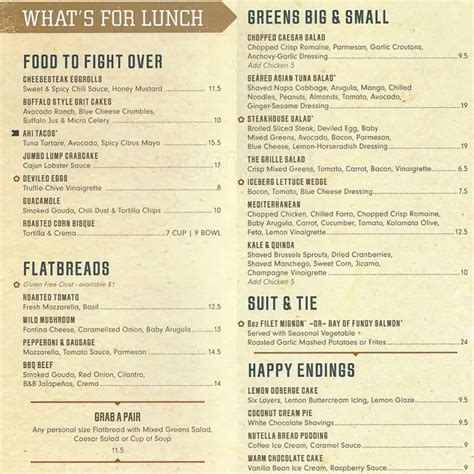 Del Frisco's Grille Menu, Menu for Del Frisco's Grille, The Woodlands, Houston - Urbanspoon/Zomato