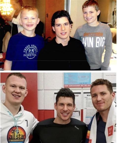 Sidney Crosby and the Tkachuk brothers recreate photo from Sid’s first ...