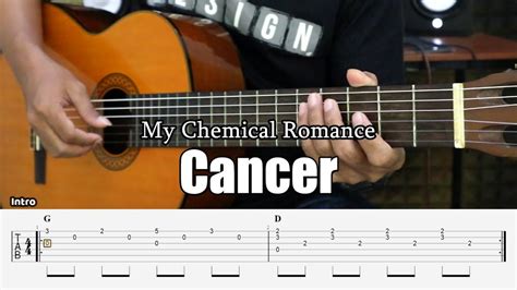 Cancer - My Chemical Romance - Fingerstyle Guitar Tutorial + TAB ...