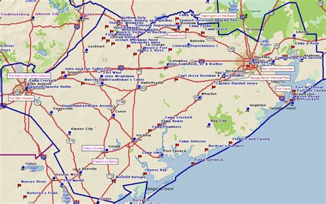 Texas Independence Trail Map | Business Ideas 2013