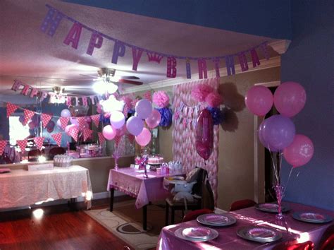 First birthday decor on a budget for my Sophia. Pink and lavender princess par… | Princess party ...