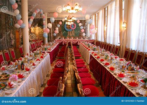 Large Dinner Banquet stock image. Image of party, meeting - 1315143