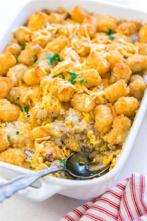 Cowboy Tater Tot Casserole Recipe - Bowl Me Over