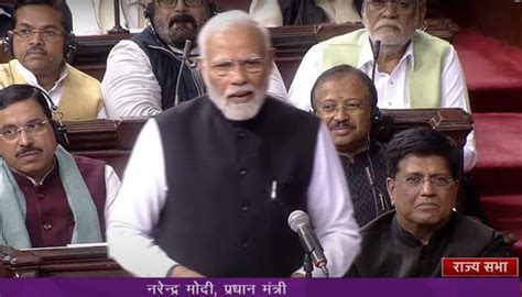 PM Modi Rajya Sabha Speech Key Highlights: 'Why Not Use Nehru's Surname ...