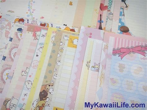 Kawaii Letter Sets Swap