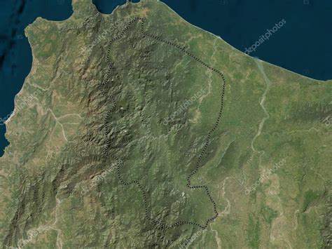 Apayao, province of Philippines. Low resolution satellite map 2023