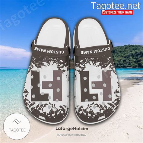 LafargeHolcim Logo Crocs Clogs - BiShop - Tagotee