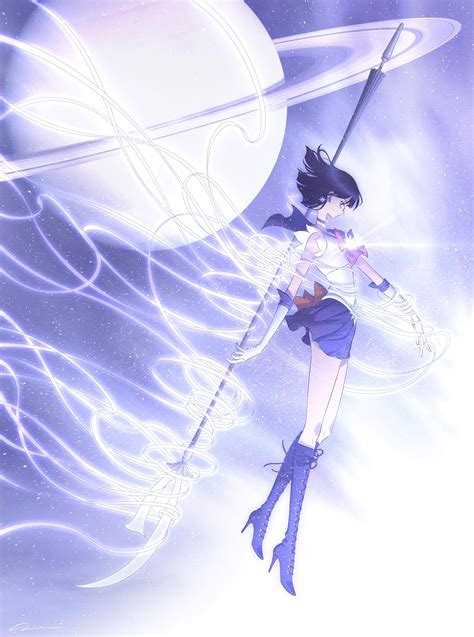 Another amazing Sailor Saturn fanart : SailorSaturn