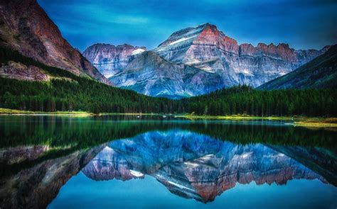 Swiftcurrent Lake - 2500x1556 Wallpaper - teahub.io