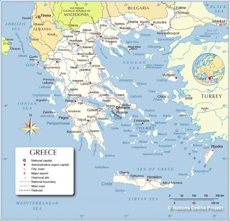 Mapa Turistico Grecia