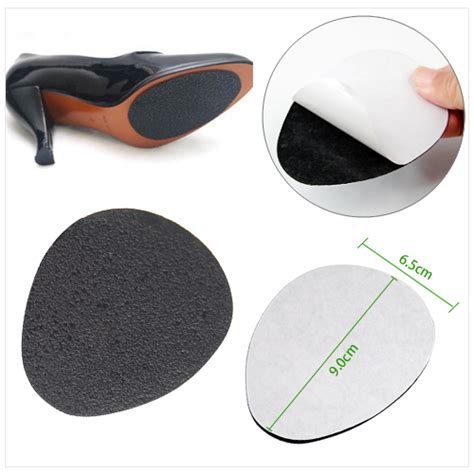 Self-Adhesive Anti-Slip Stick on Shoe Grip Pads Non-slip Rubber Sole Protectors | eBay