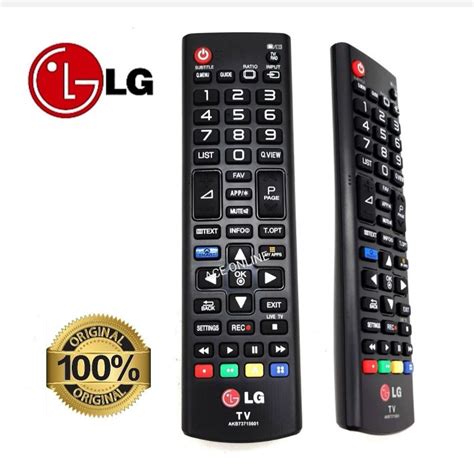 Original LG LCD LED SMART TV Remote Control Compatible With AKB73715601 ...