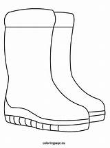 Winter Boot Template sketch template