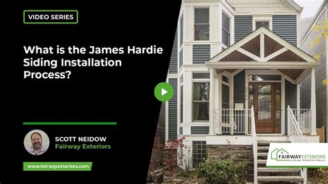 What is the James Hardie Siding Installation Process?