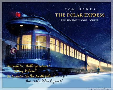 Polar Express Conductor Quotes. QuotesGram