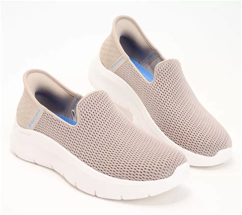 Skechers Slip-ins GOwalk Flex Vegan Washable Shoes - Relish - QVC.com