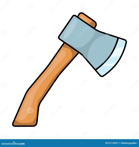 Hatchet Vector Illustration | CartoonDealer.com #135324059