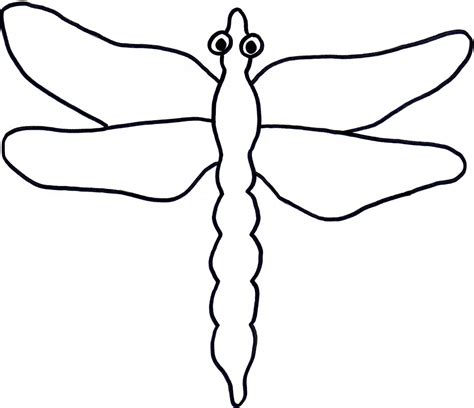 Printable Dragonfly Wings Template