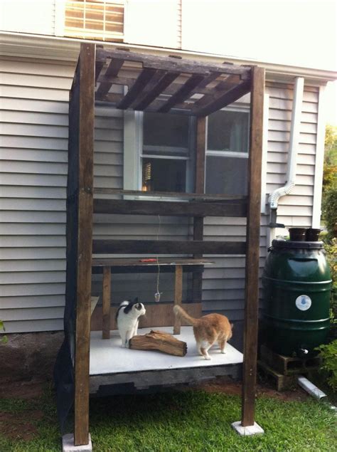 Image result for Affordable Outdoor Cat Enclosures #catsandkittens | Cat cages, Outdoor cat ...