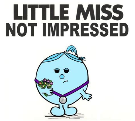 Unimpressed McKayla on Twitter | Little miss characters, Little miss books, Mr men little miss