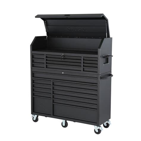 NEW Husky 56" 23 Drawer Tool Chest & Rolling Cabinet Set - Black | eBay