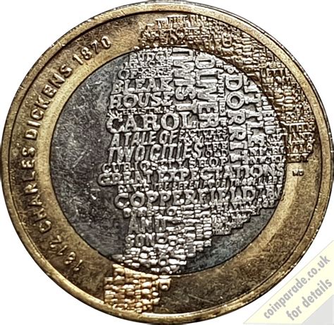 2012 Two Pound Coin - Charles Dickens - Coin Parade