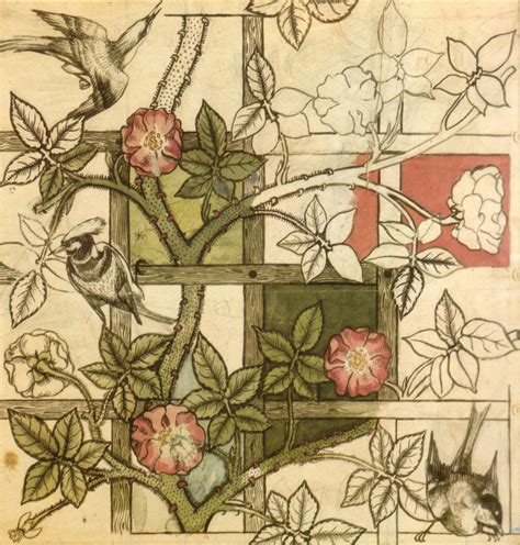File:William Morris design for Trellis wallpaper 1862.jpg - Wikipedia ...
