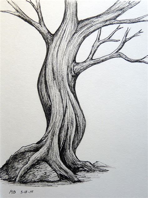 Tree drawing, Tree drawings pencil, Tree art