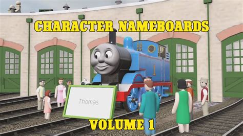 Character Nameboards Volume 1 | Trainz Thomas & Friends - YouTube