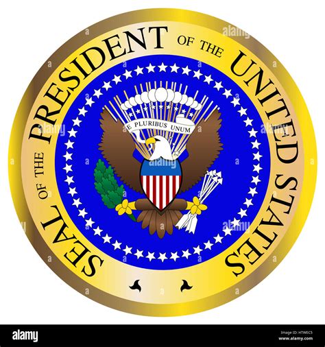 White House Seal Eagle