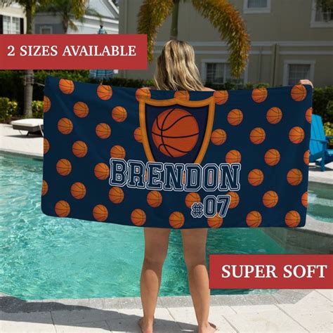 Basketball Towel - Etsy