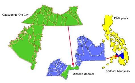 Map of Cagayan de Oro City Source: National Statistical Coordination... | Download Scientific ...