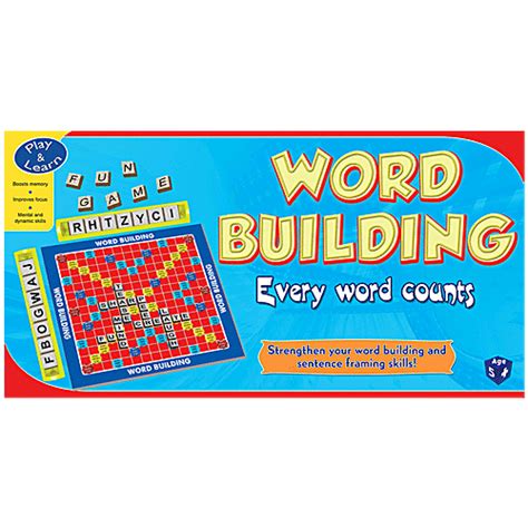 Buy Sterling Board Game - Word Building, Suitable For Ages 5 Years & Above Online at Best Price ...