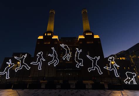 Photo Story – Battersea Powerstation Light Show in London - The Dispatch