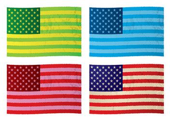 Free American Flags Vector Images (over 3,300)