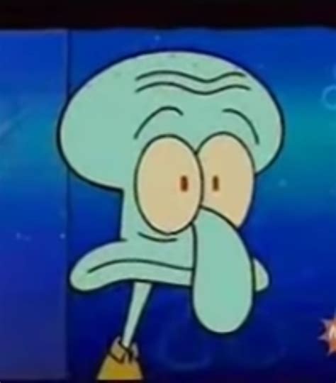 worried squidward Blank Template - Imgflip