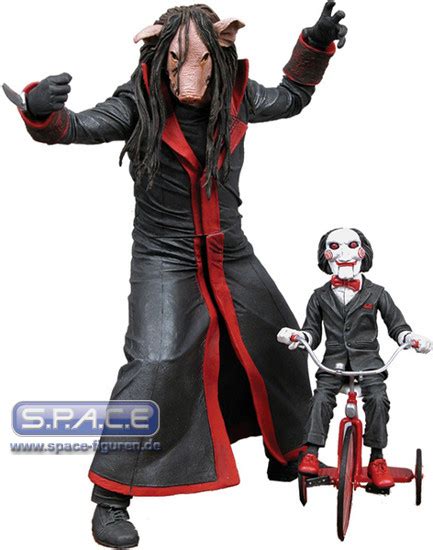 Jigsaw Killer with Doll from Saw - Pig Version (Cult Classics Series 5)