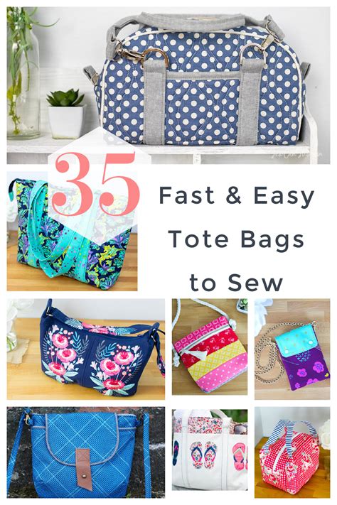 35 Fast and Easy Free Bag Patterns