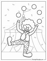 35 Clown Coloring Pages Free PDF Printables sketch template