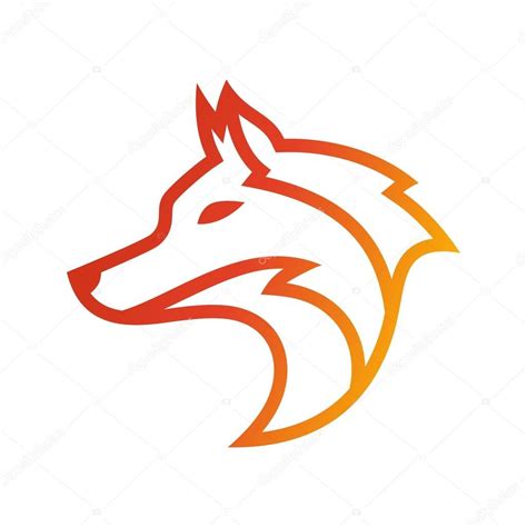 Wolf Logo Template — Stock Vector © mehibi #81331852